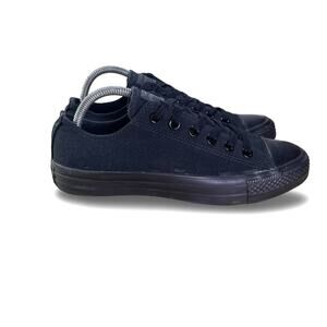 Converse Chuck Taylor All Star Women’s Size 9 Mens Size 8 Ox All Black